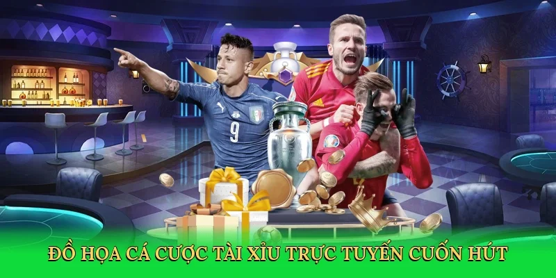 Đồ họa cá cược tài xỉu trực tuyến cuốn hút